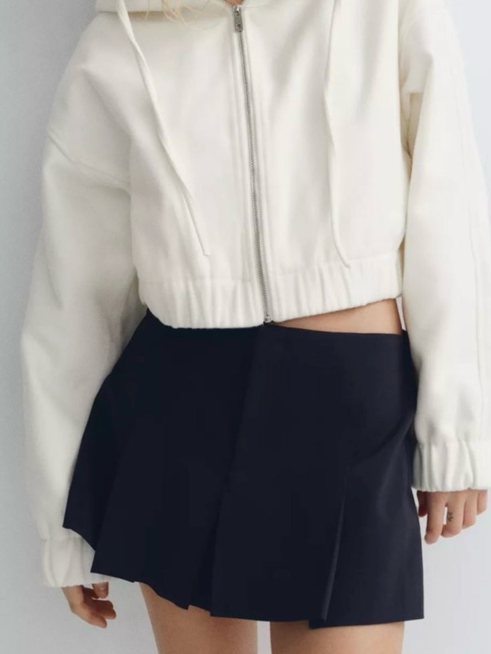 Zara High Pleated Skort